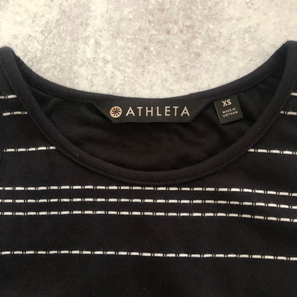 ATHLETA Sunkissed Midi Tank Dress in Broken Stripe XS - Picture 5 of 9